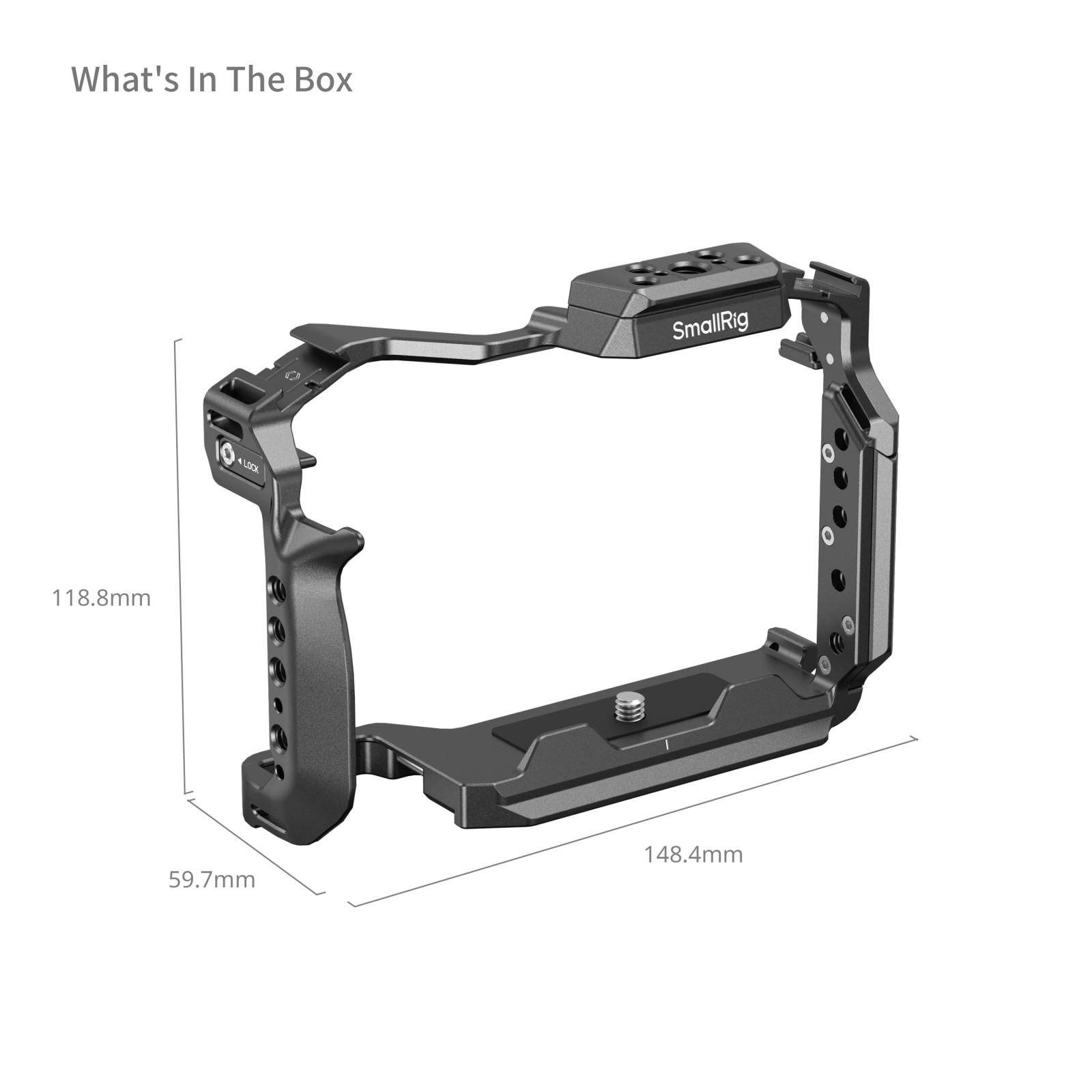 Smallrig Cage för Panasonic LUMIX S1 II / S1 IIE / S1R II / S5 II / S5 IIX / G9 II 4902 – för filmskapare - 4