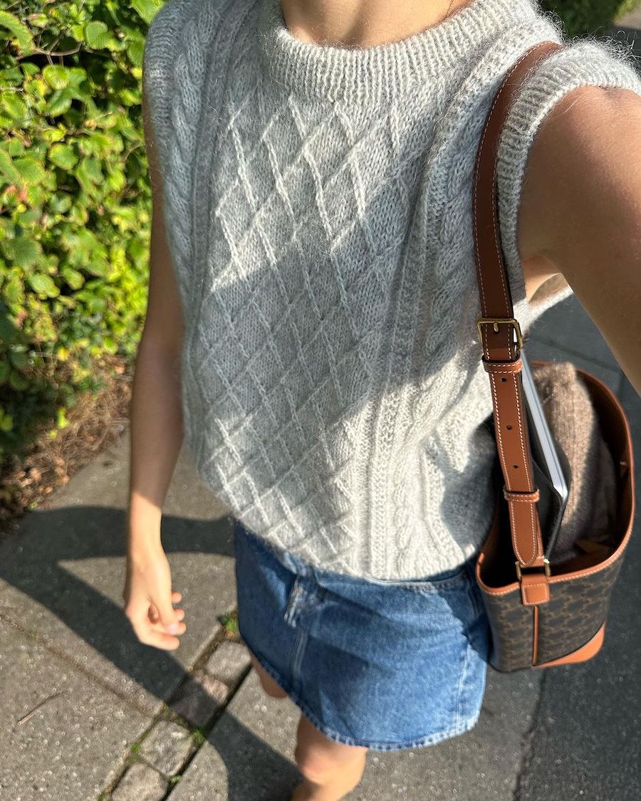 PetiteKnit Moby Slipover (24 m struktur st 3,5)