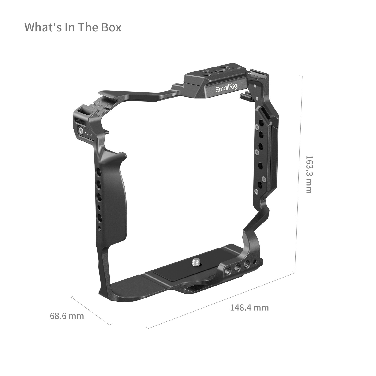 Smallrig Cage for Panasonic LUMIX S1 II/S1 IIE/S1R II/S5 II/S5 IIX/G9 II with DMW-BG1/ DMW-BG2 Battery Grip - 2