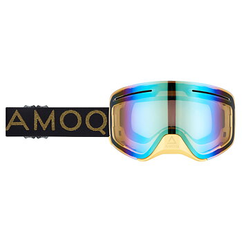 AMOQ Vision Vent+ Magnetic Goggles - Classy - Gold Mirror