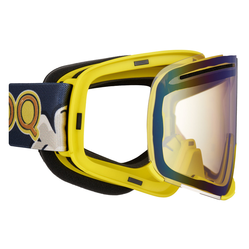 AMOQ Vision Vent+ Magnetic Goggles - Beer - Gold Mirror - 2