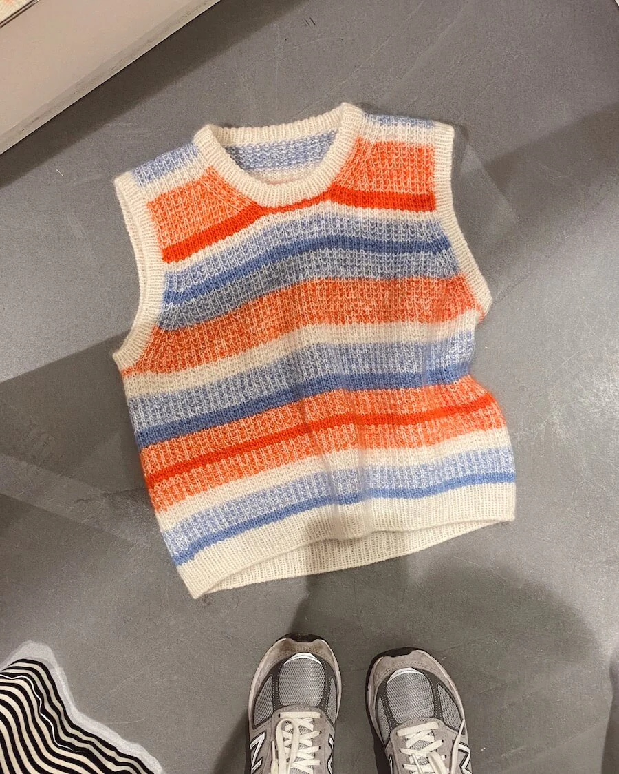 PetiteKnit Friday Slipover (22 m pärlresår st 4) - 4