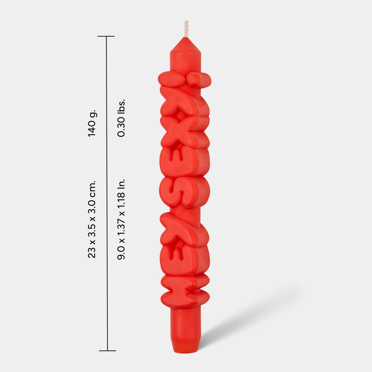 Taper Set Candle Love Vit + Hey Orange 3D - 3