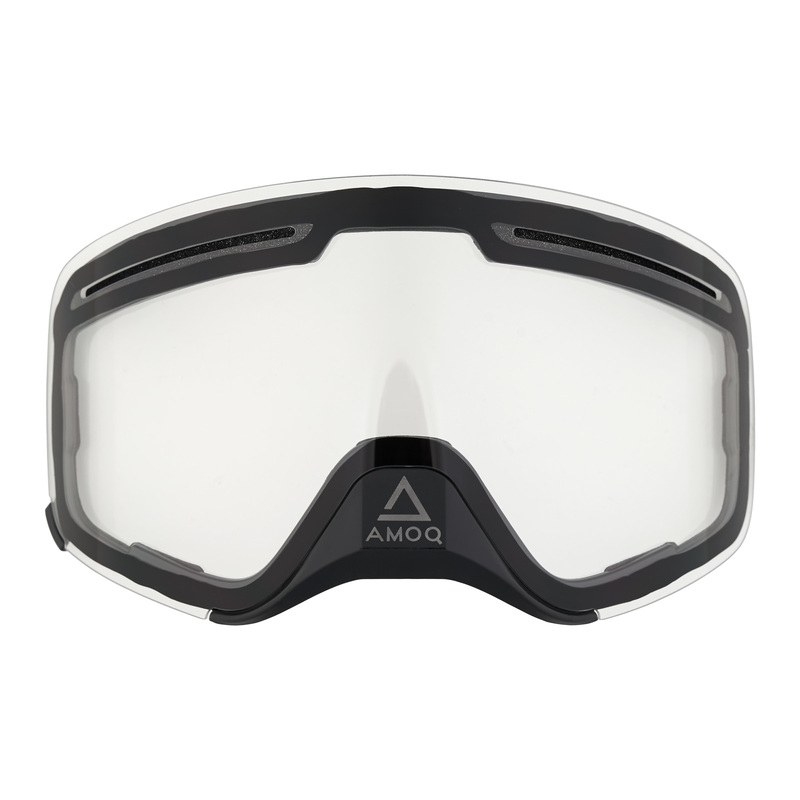 AMOQ Vision Vent+ Dual Lens Magnetic (WITH NOSEGUARD) - Clear