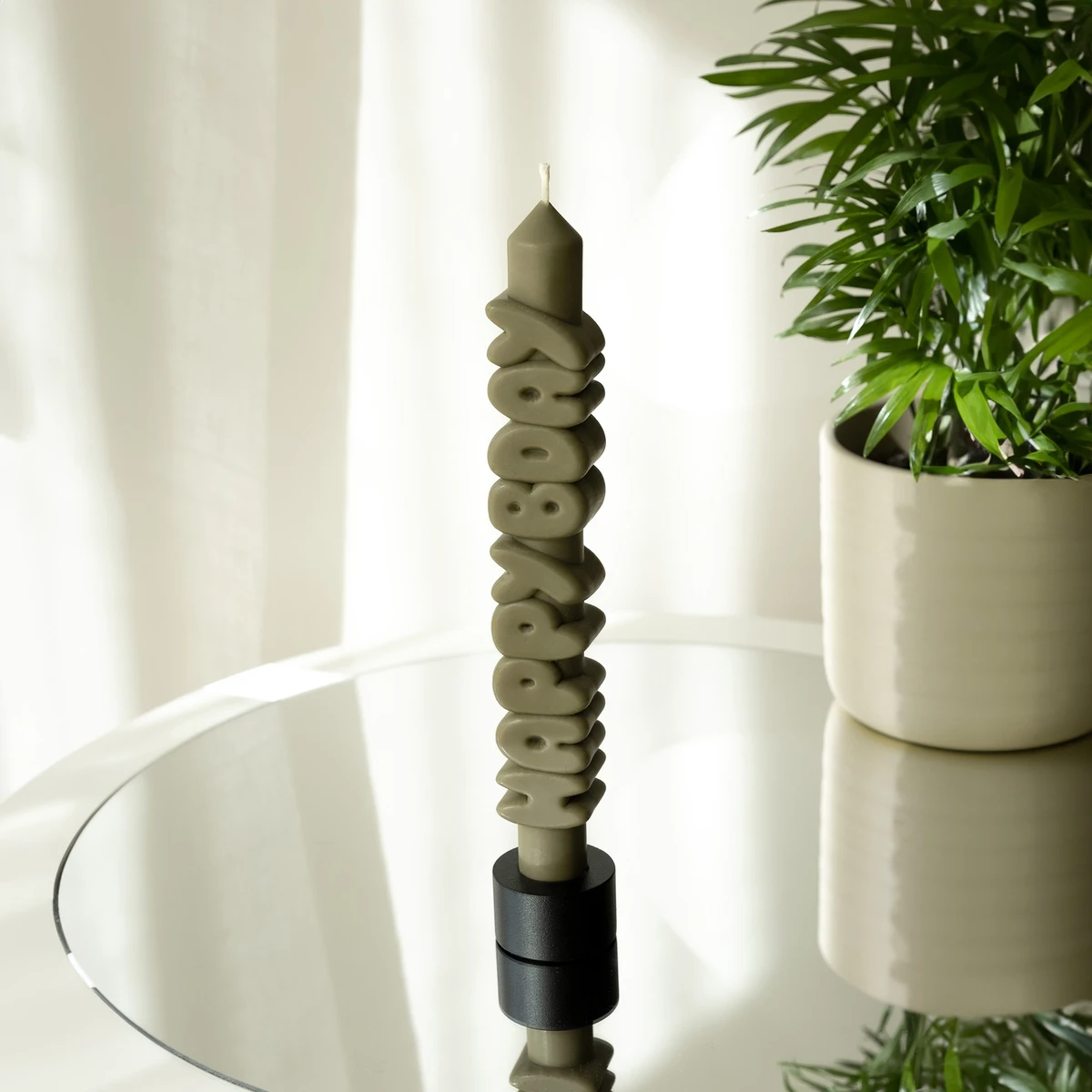 Taper Set Candle Happy B Oliv+Cong Vit 3D - 4