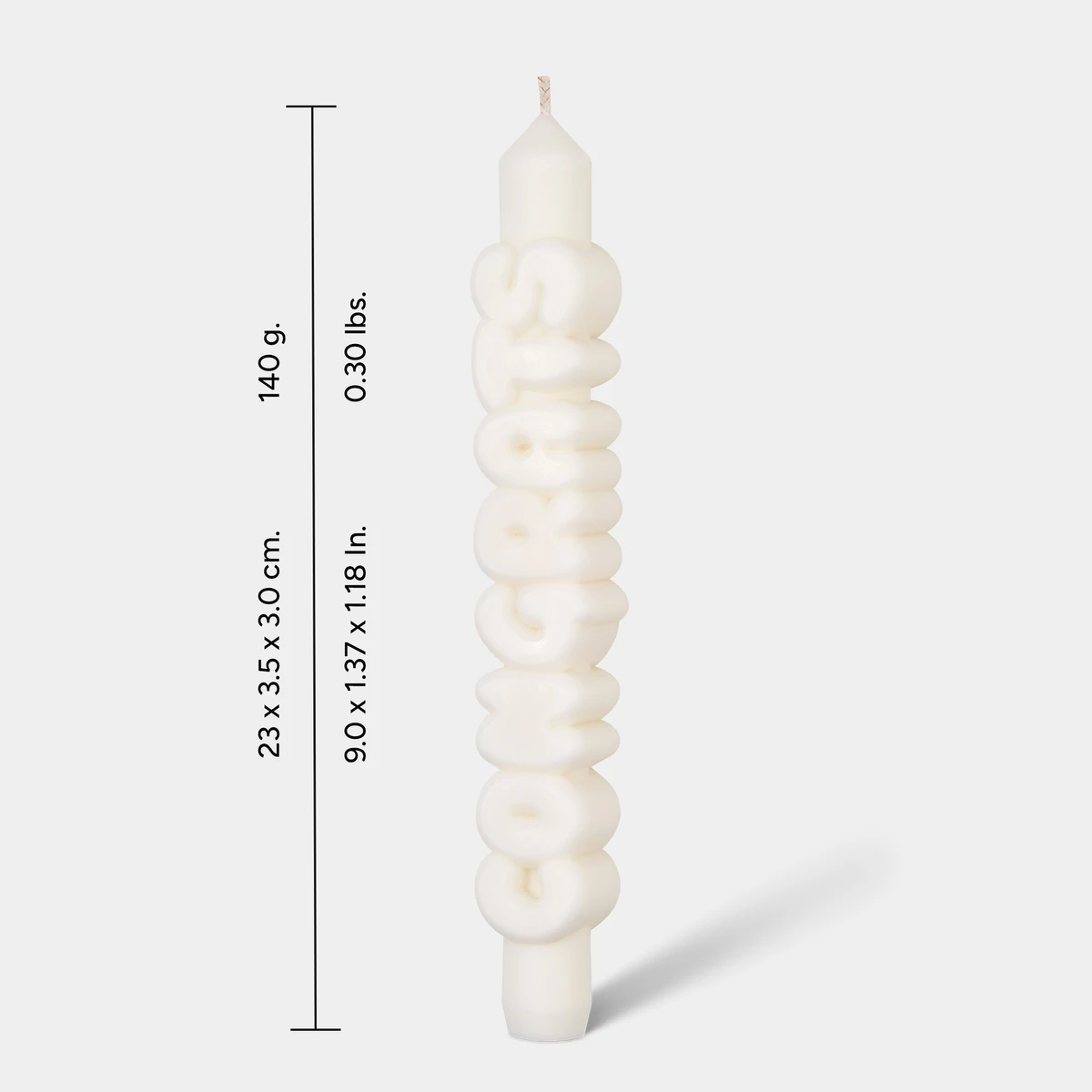 Taper Set Candle Happy B Oliv+Cong Vit 3D - 3