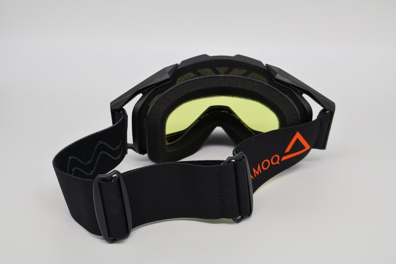 AMOQ Youth Snow Goggles - Black / Orange - Yellow - 2