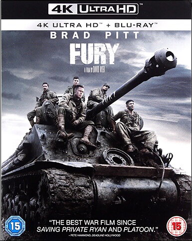 Fury (BLU-RAY 4K ULTRA HD + BLU-RAY)