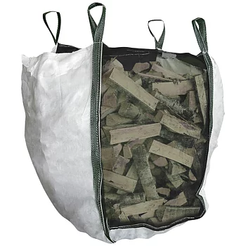 VEDSÄCK MED HANDTAG 96x96x100CM