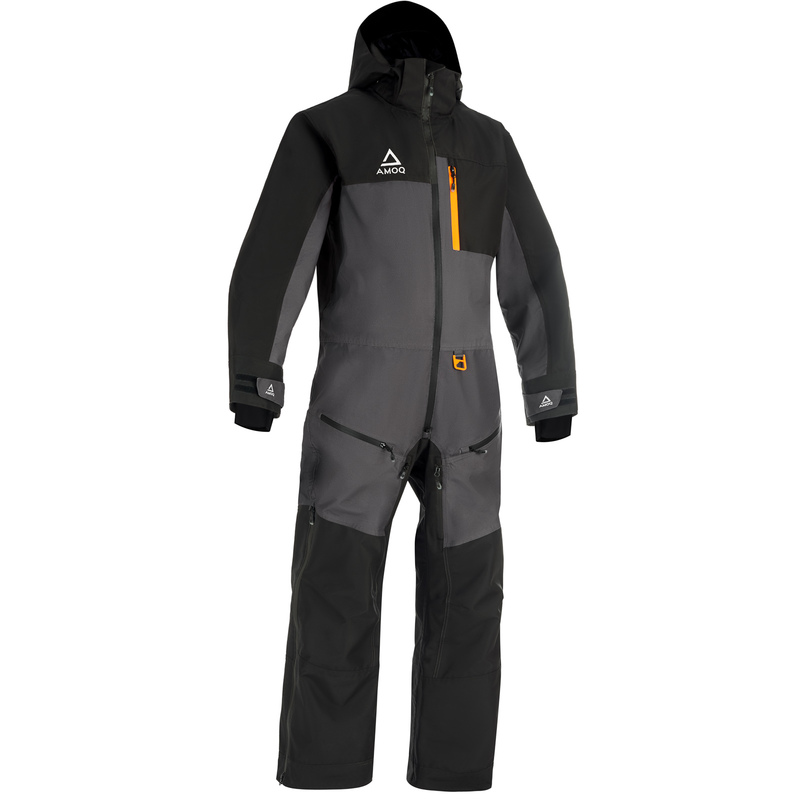AMOQ M's Dynamic Monosuit - Black/ Grey / Orange