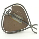 Aimo Nietosvuori (1960s) Pottery/Iron Fish Wall Plaque 20 cm #858