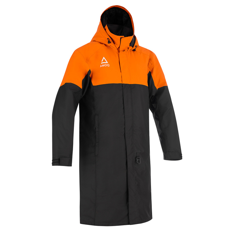 AMOQ Apex Racing Pit Coat - Black / Orange