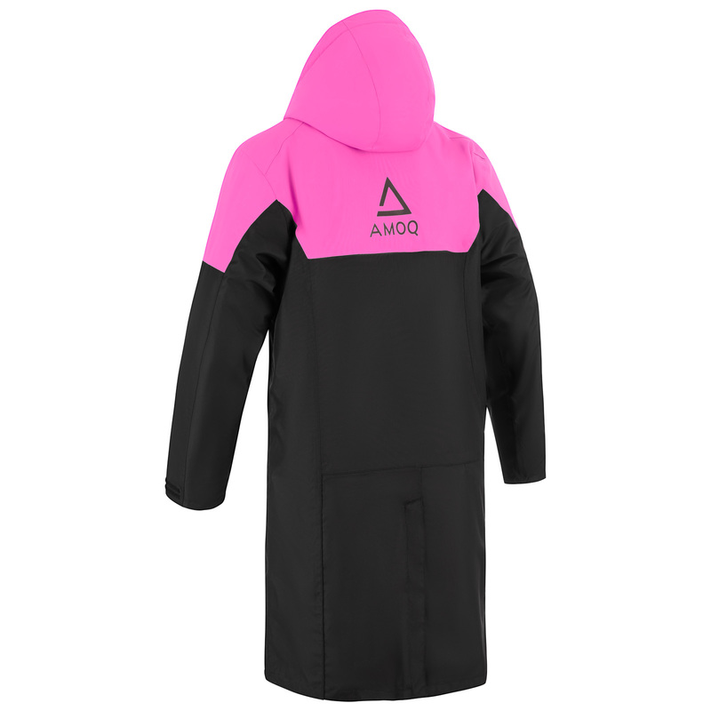 AMOQ Apex Racing Pit Coat - Black / Pink - 2