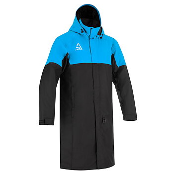 AMOQ Apex Racing Pit Coat - Black / Sky Blue