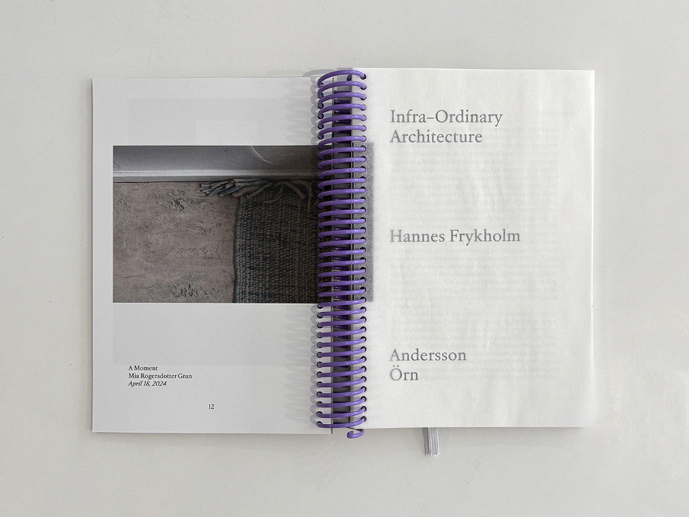 Hannes Frykholm: Infra-Ordinary Architecture - 2