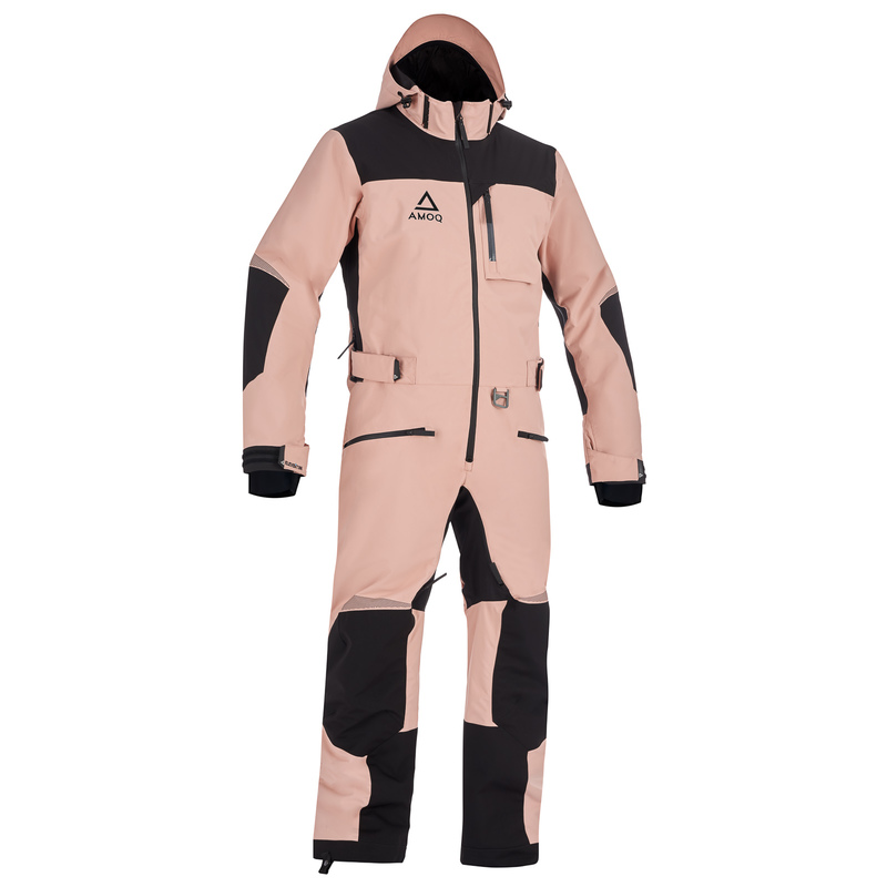 AMOQ W's Dynamic Monosuit Insulated - Powder Pink / Black
