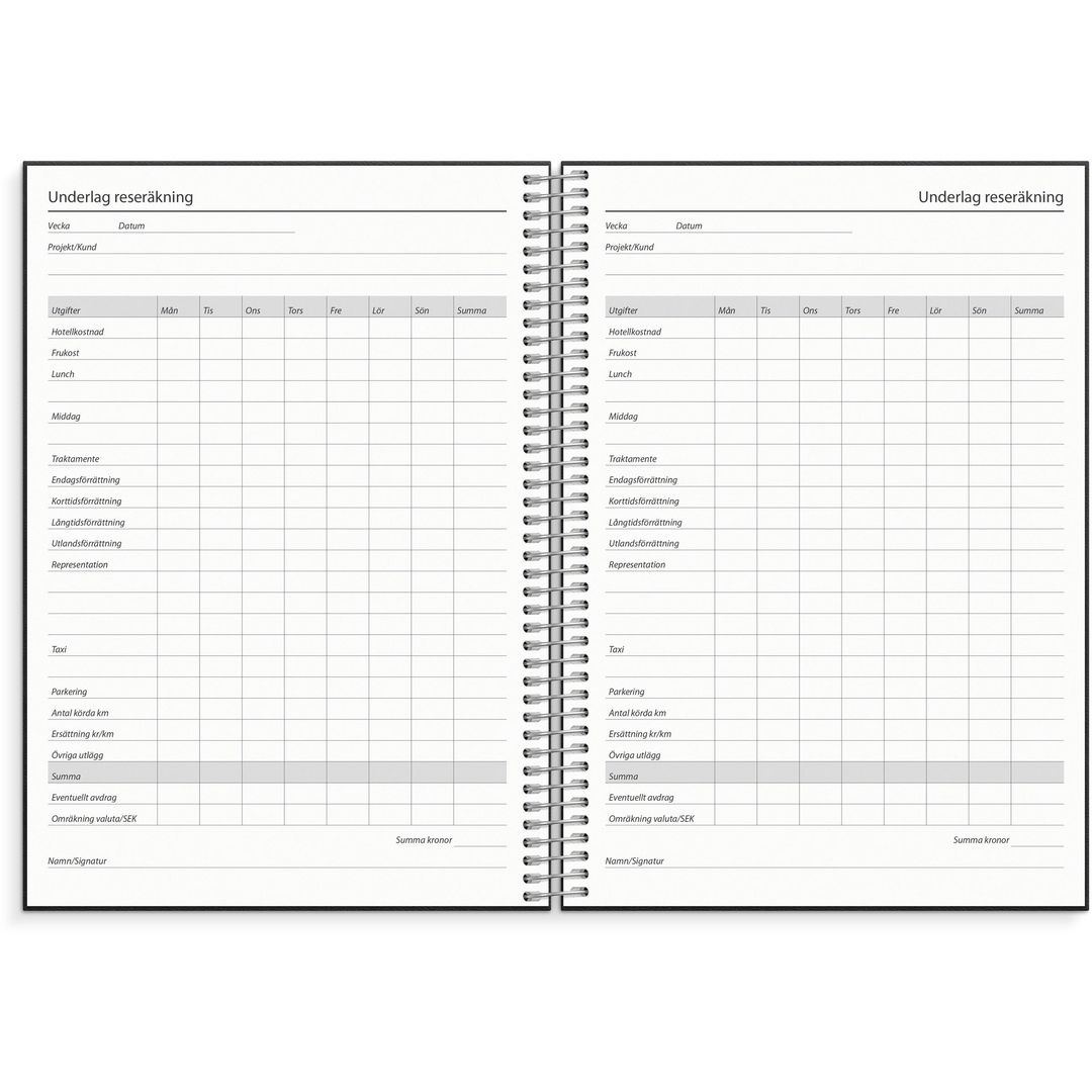 Kalender Business VIP 2026 svart - 6