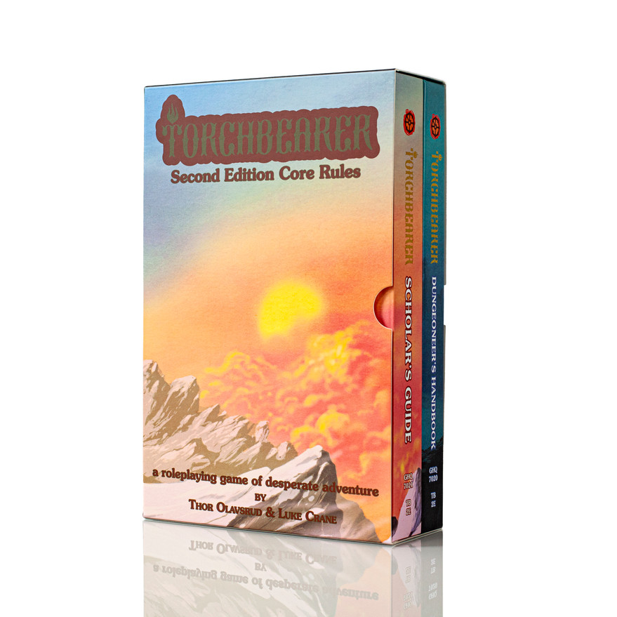 Burning Wheel Torchbearer RPG 2nd Edition Core Set Slipcase + PDF