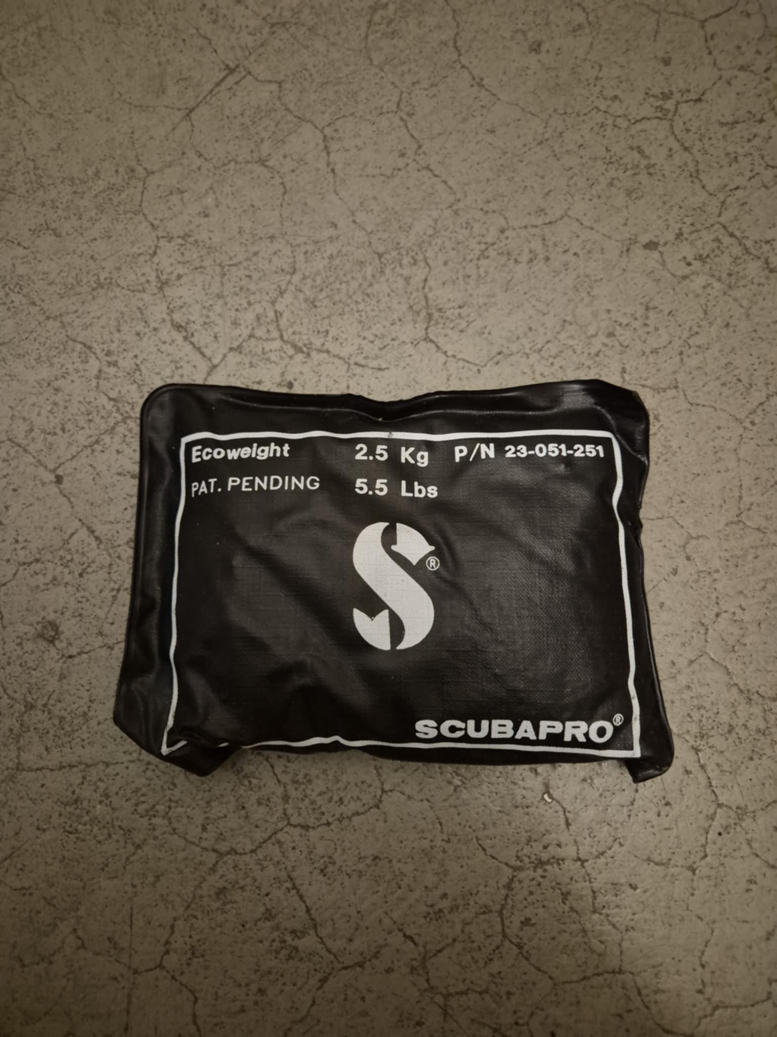 Scubapro Blyhagel, 2,5kg
