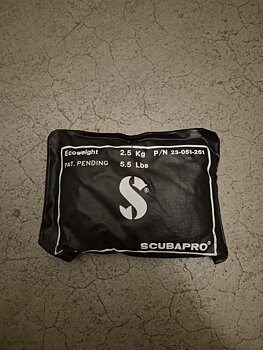 Scubapro Blyhagel, 2,5kg