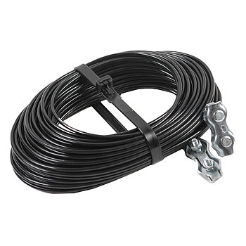 Sträckvajer, plastad 3 mm