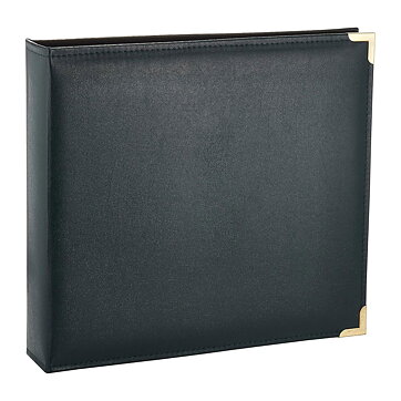 Pioneer 12x12 Sewn Oxford Faux Leather 3-Ring Cover Album - Dark Green