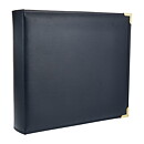 Pioneer 12x12 Sewn Oxford Faux Leather 3-Ring Cover Album - Navy Blue