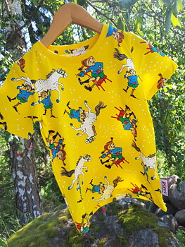 T-shirt Pippi Gul