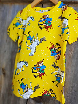 T-shirt Pippi Gul