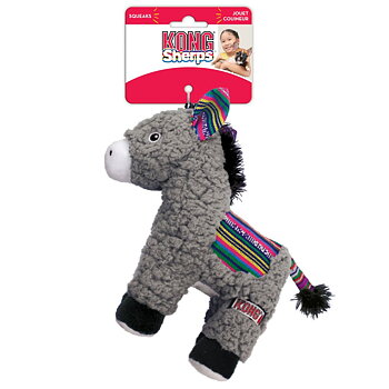 Kong Sherps Donkey Dog Toy M – Grey