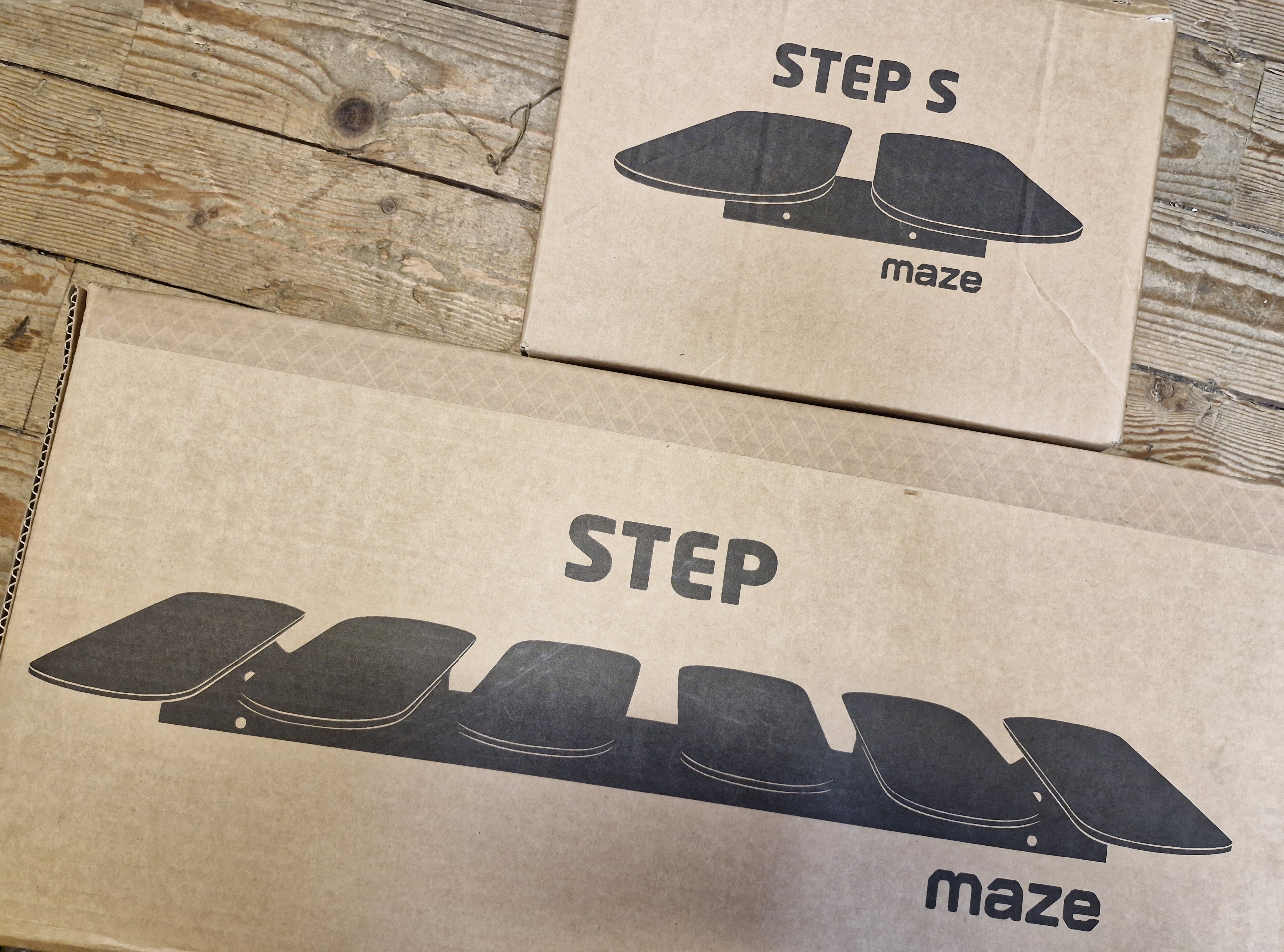 Maze Step skohylla Svart - 3