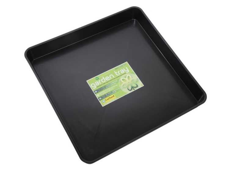 Garland Value Square Garden Tray Black 59 x 59 x 7cm