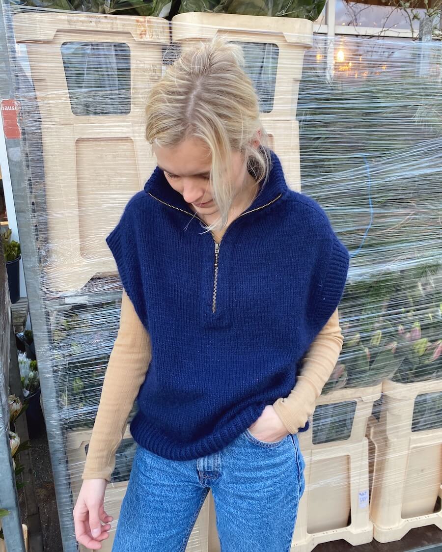 PetiteKnit Zipper Slipover - 7