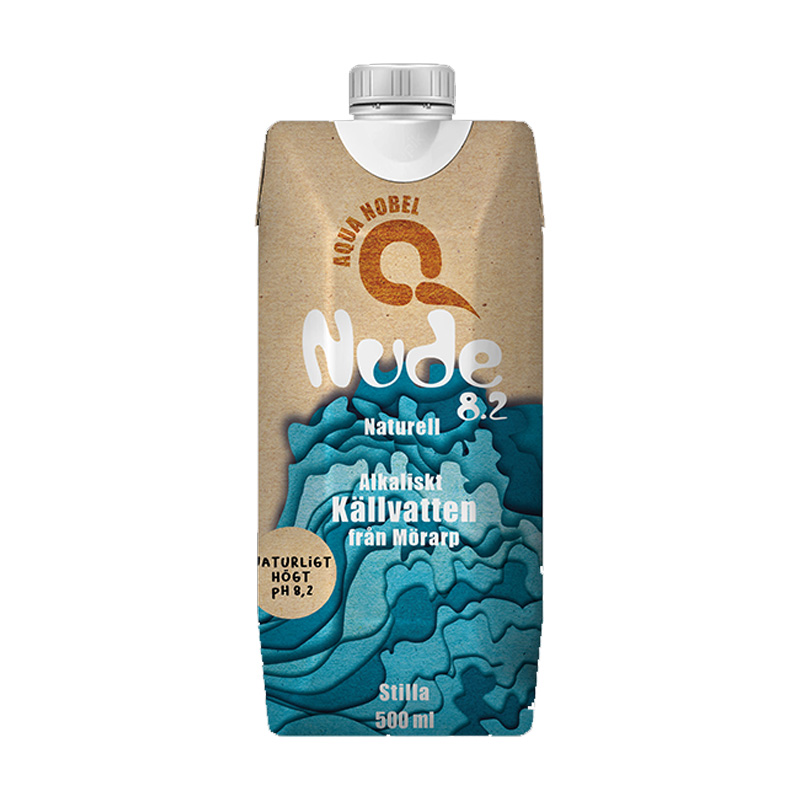 Aqua Nobel Nude | Alkaliskt K&auml;llvatten | 500ml