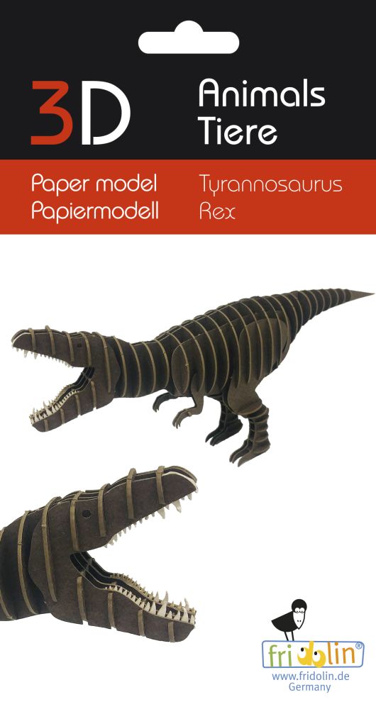 3D-pappersmodell, Tyrannosaurus Rex