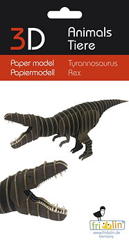 3D-pappersmodell, Tyrannosaurus Rex