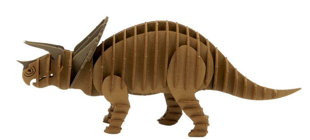 3D-pappersmodell, Triceratops - 2