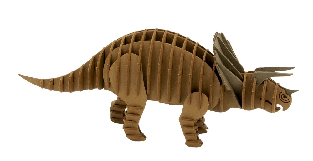 3D-pappersmodell, Triceratops - 3