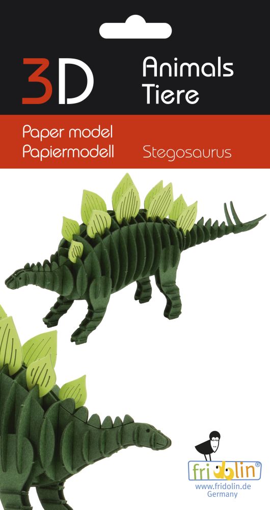 3D-pappersmodell, Stegosaurus