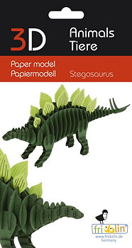 3D-pappersmodell, Stegosaurus