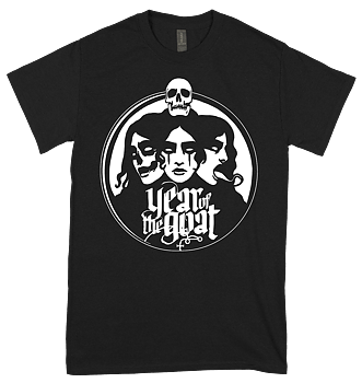 YEAR OF THE GOAT - The Crone SVART T-shirt 
