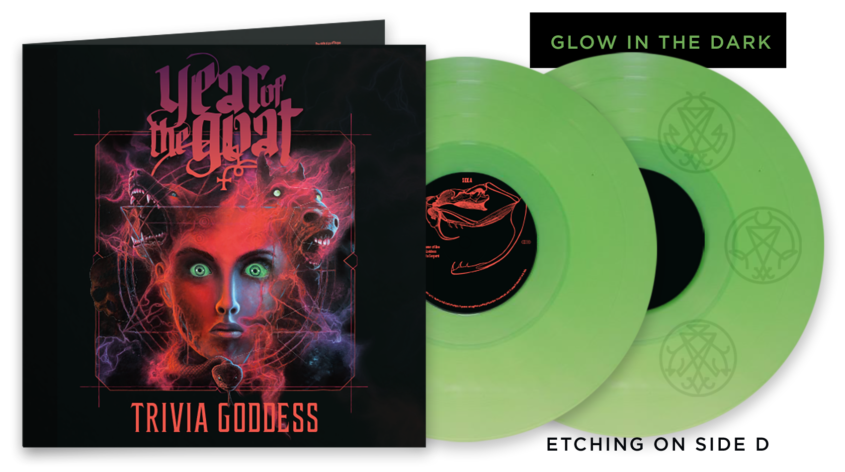 YEAR OF THE GOAT - Trivia Goddess 2xLP GREEN