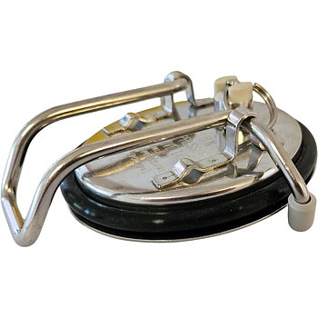 Welded tab cornelius keg lid
