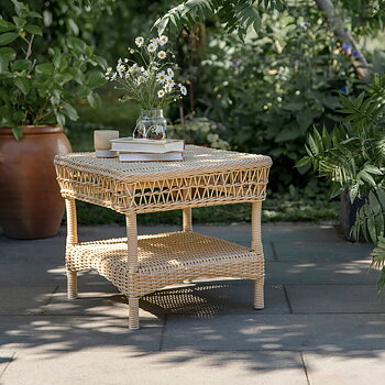 Susy side table Exterior natur Sika-design