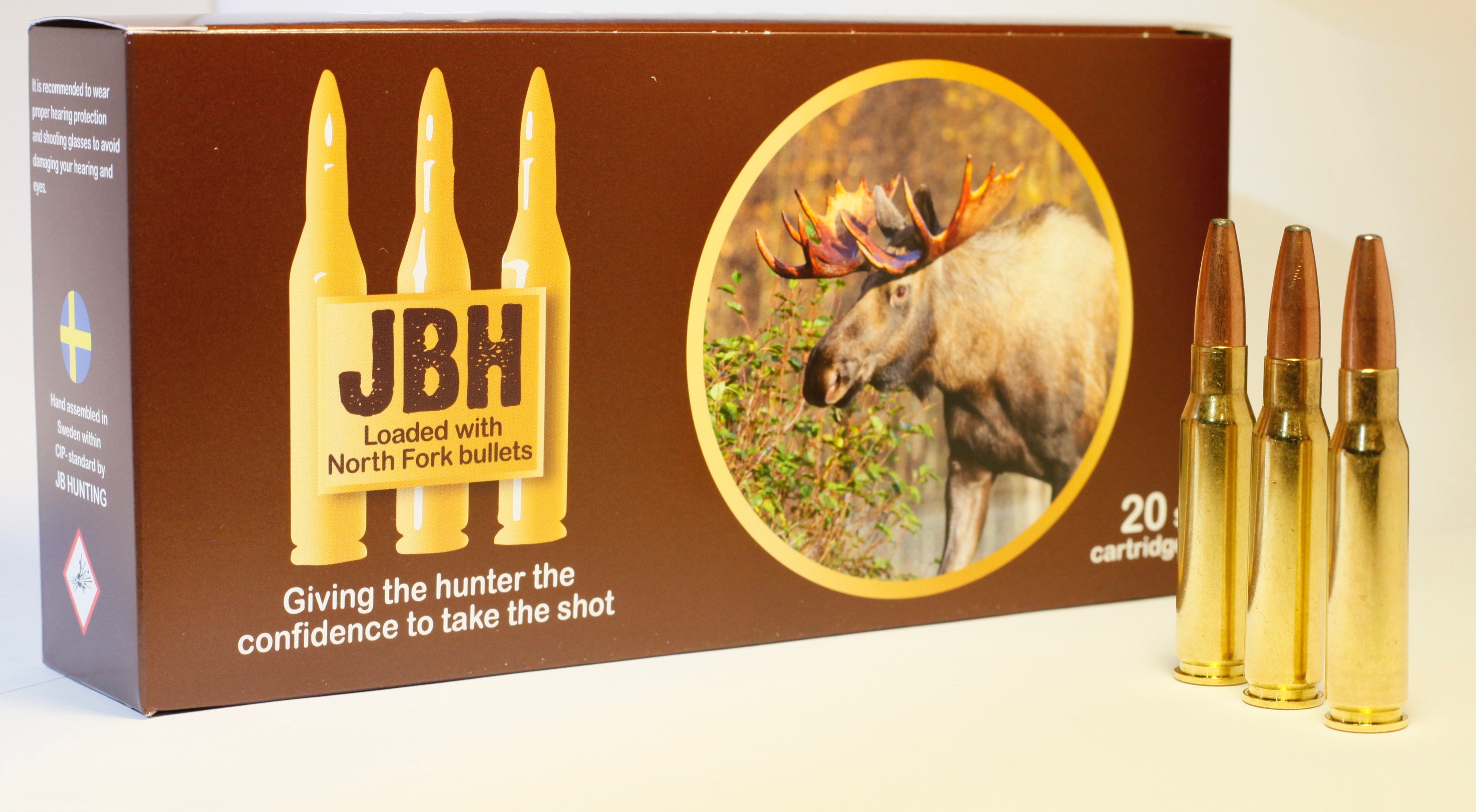 JBH 308win laddade med North Fork kulor