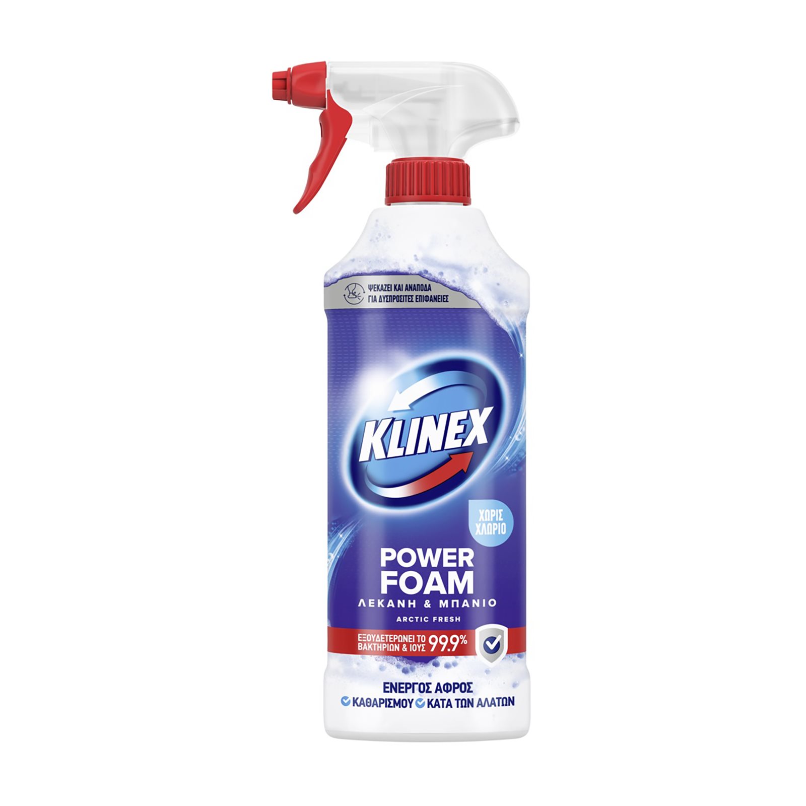 Klinex Active Foam Bathroom Cleaner Artic Fresh 435ml