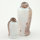 Monica Backström (1970s) Two Stylistic Glass Penguins 11–18 cm