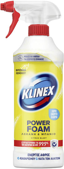 Klinex Active Foam Bathroom Cleaner Citrus Blast 435ml