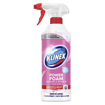 Klinex Active Foam Bathroom Cleaner Floral Fresh 435ml