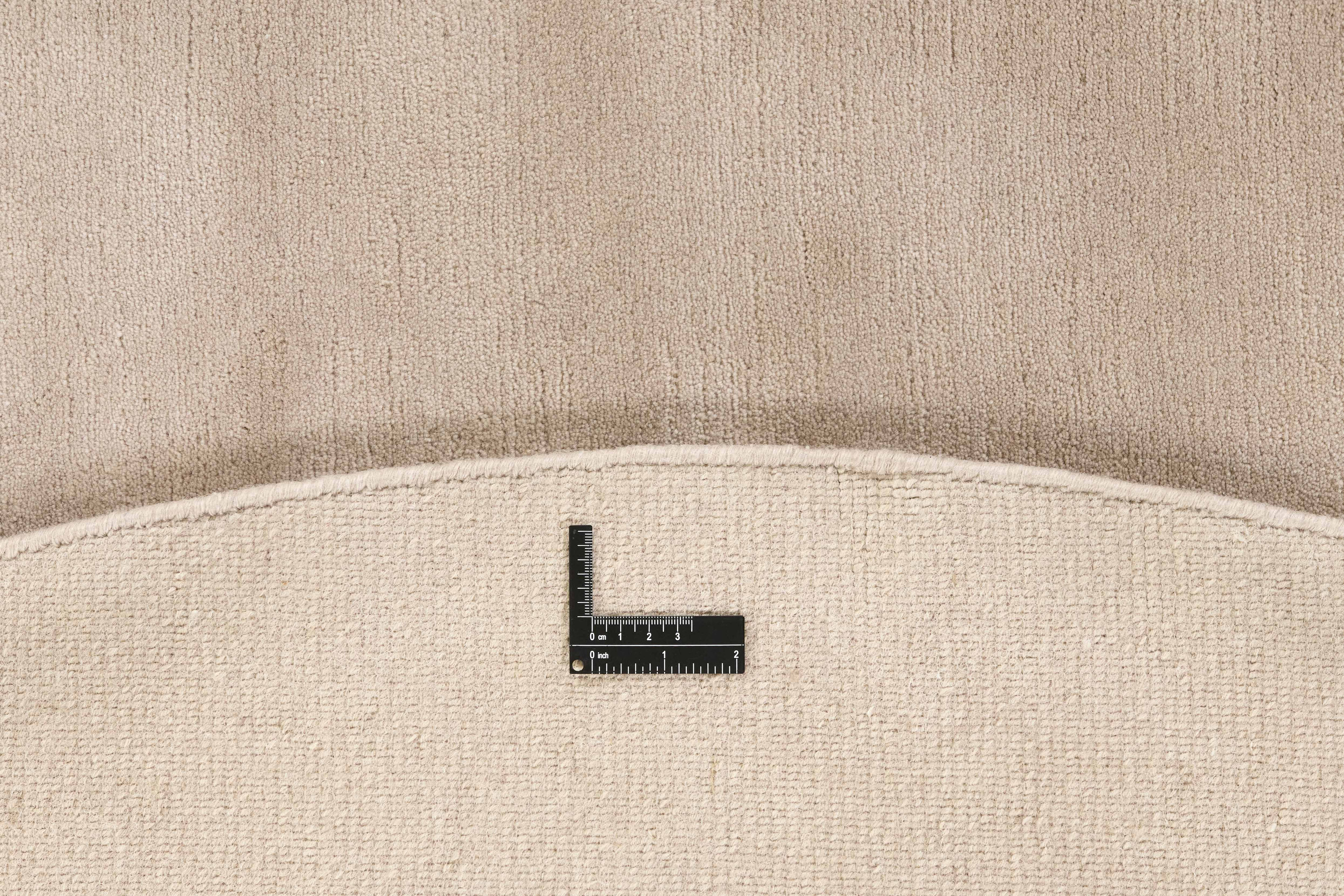 Northern Light Wool Oyster Rund  - 2